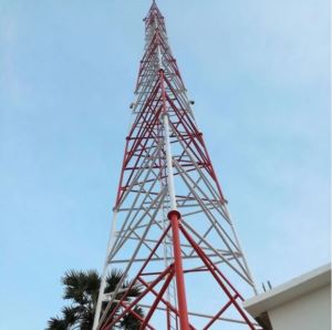 送電線10m亜鉛めっき鋼製電柱